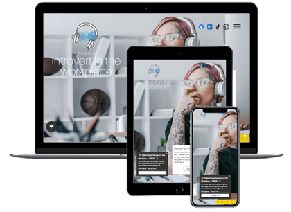 Breeze Digital device mockup showing responsive web design
